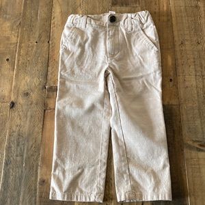 Cat and Jack 2t Linen Style Khaki Pants